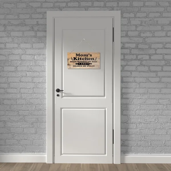 White_Mom'S_Kitchen_Sign_-_Where_Memories_Are_Made_And_Children_Are_Spoiled,_Home_Decor_|_For_Kitchen,_Decorative_Hanging_Wall_Plaque_Wood_Sign,_Mom_Gift_From_Daughter_Son,_Farmhouse_Kitchen_Decor