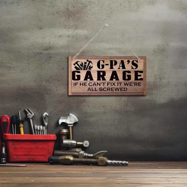 Multicolor_G-Pa_Gift,_G-Pa'S_Garage_Sign_Gift,_Decorative_Hanging_Wall_Plaque_Wood_Sign,_Funny_Garage_Decor,_Tool_Room_Decor,_Farmhouse_Decor_|_For_Home_Garage,_Father'S_Day_Gift_|_For_G-Pa_Grandpa_Dad