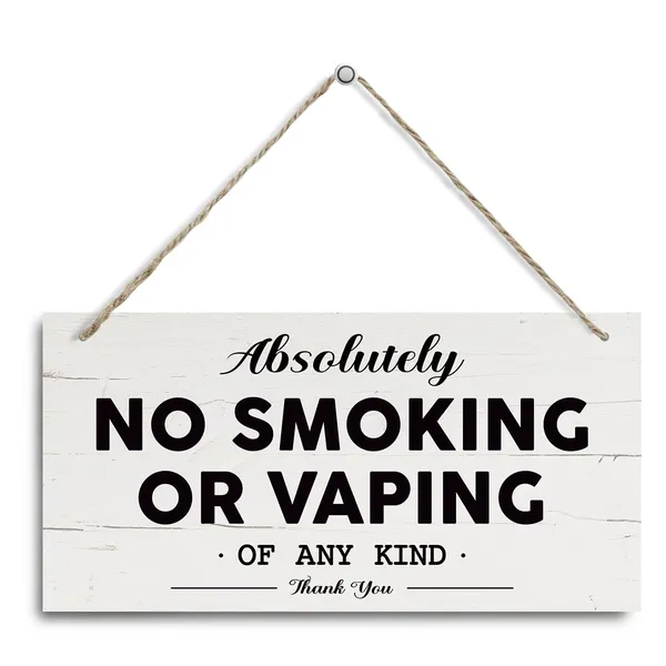 Multicolor_Absolutely_No_Smoking_Vaping_Sign,_Rustic_Wood_Sign,_Decorative_Hanging_Wall_Plaque_Wood_Sign,_Wall_Decor_Art,_Airbnb_Sign,_Airbnb_Essentials_|_For_Hosts,_No_Smoking_Sign_|_For_Home_Office_Business