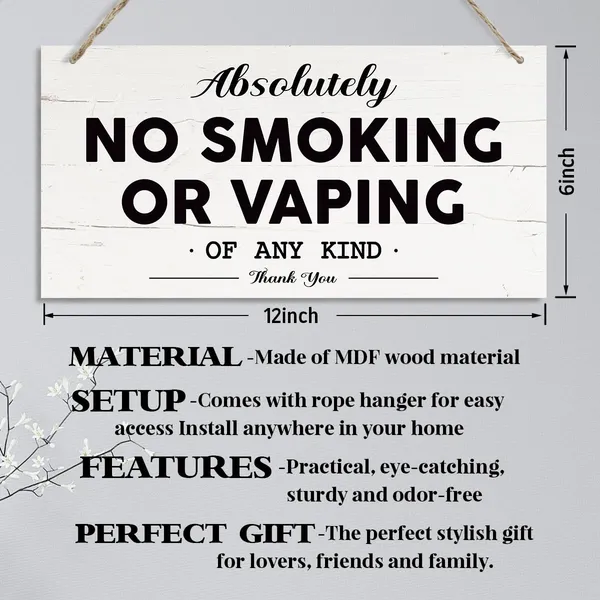 Multicolor_Absolutely_No_Smoking_Vaping_Sign,_Rustic_Wood_Sign,_Decorative_Hanging_Wall_Plaque_Wood_Sign,_Wall_Decor_Art,_Airbnb_Sign,_Airbnb_Essentials_|_For_Hosts,_No_Smoking_Sign_|_For_Home_Office_Business