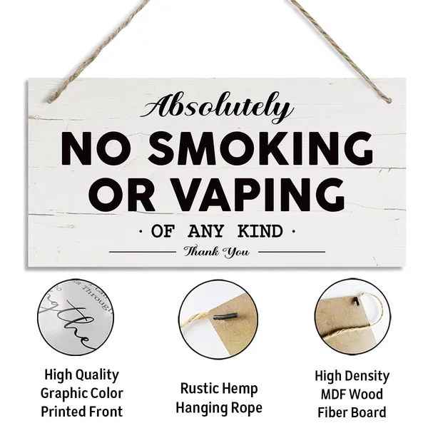 Multicolor_Absolutely_No_Smoking_Vaping_Sign,_Rustic_Wood_Sign,_Decorative_Hanging_Wall_Plaque_Wood_Sign,_Wall_Decor_Art,_Airbnb_Sign,_Airbnb_Essentials_|_For_Hosts,_No_Smoking_Sign_|_For_Home_Office_Business