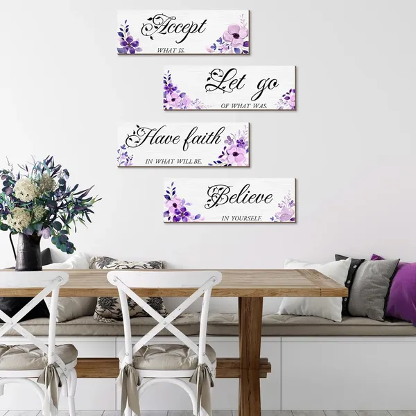 Purple_Joyhawk_Purple_Flower_Wall_Decor,_Wooden_Floral_Inspirational_Wall_Art_Decorations_|_For_Girls,_Women,_Bathroom,_Living_Room,_Bedroom,_Home_Spa_And_Laundry_Room_Decor,_12_X_4_Inches,_Pack_Of_4