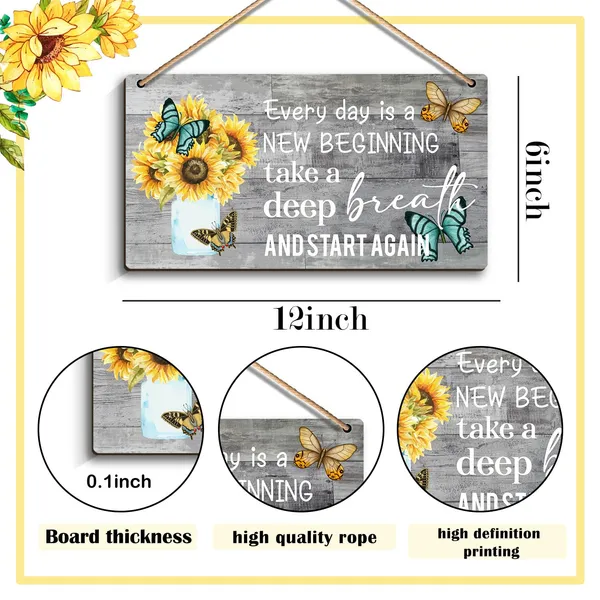 Multicolor_Every_Day_Is_A_New_Beginning_-_Dandelion_Butterfly_Wooden_Wall_Art,_Motivational_And_Inspirational_Home_Decor_,Housewarming_Gift