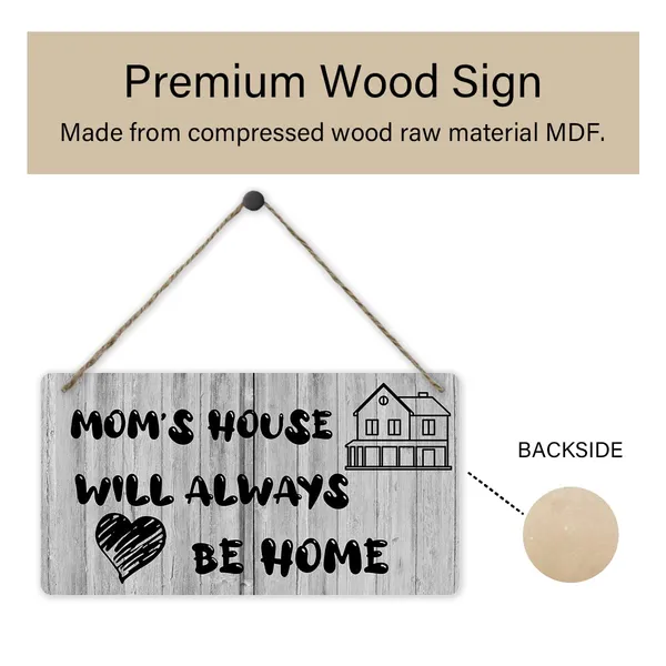 Multicolor_Mom'S_House_Will_Always_Be_Home_Sign_-_Hanging_Decorative_Wall_Sign,Birthday_Gifts_|_For_Mom,_Christmas_Gift_|_For_Mom_,_Sentimental_Gift_|_For_Mom