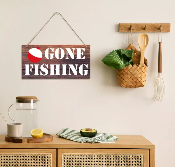 White_Fishing_Signs,_Decorative_Wood_Hanging_Wood_Plaque,_Rustic_Door_Sign,_Wall_Decor_Art,_Hanging_Wood_Sign,_Farmhouse_Decor,_Lake_House_Decor,_Fishing_Lover_Home_Decor,_Gone_Fishing_Sign