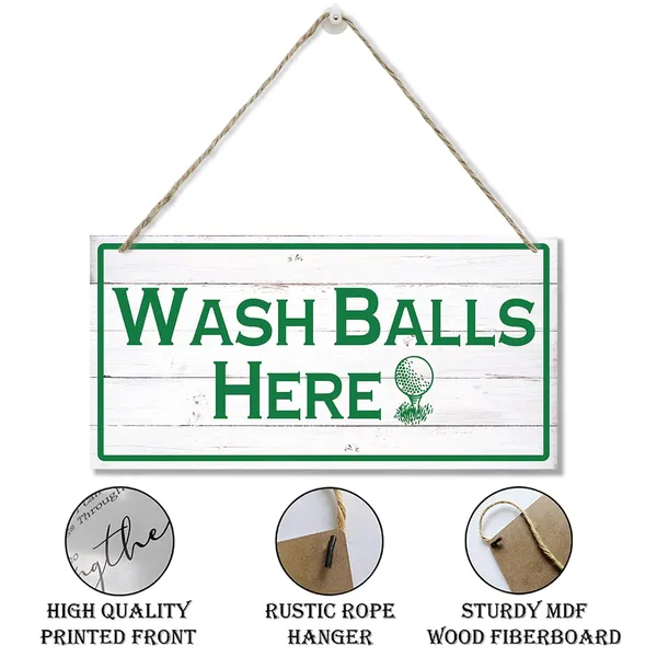 White_Warning_Signs,_Wash_Balls_Here_Sign,_Decorative_Wood_Hanging_Wood_Plaque,_Farmhouse_Hanging_Decor,_Rustic_Wall_Plaque,_Golf_Decor_Art,_Funny_Sports_Golf_Wall_Decor,_Man_Cave_Decor,_Golfer_Gift