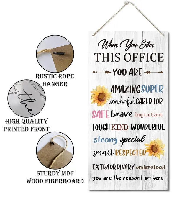 White_Office_Decor_Signs,_Inspirational_Wall_Sign,_Decorative_Wood_Hanging_Wood_Plaque,_Decor_|_For_Therapist_Office,_School_Counselor_Office_Decor,_Welcome_Sign_|_For_Therapy_Room,_When_You_Enter_This_Office