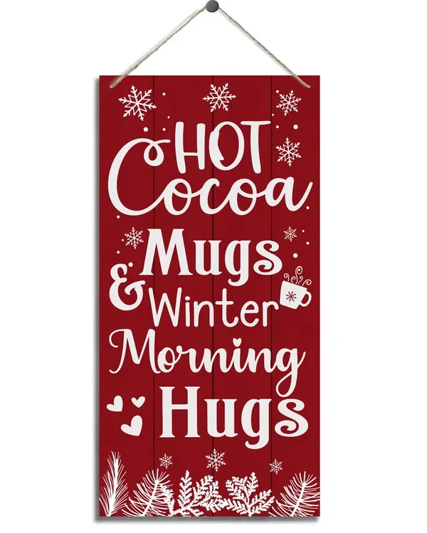 Red_Winter_Decor,_Decorative_Wood_Hanging_Wood_Plaque,_Wall_Decor_Art_|_For_Home_Cafe_Coffee_Bar,_Rustic_Door_Hanger,_Winter_Holiday_Party_Decoration,_Wooden_Holiday_Decor,_Christmas_Wall_Decor_With_Rope
