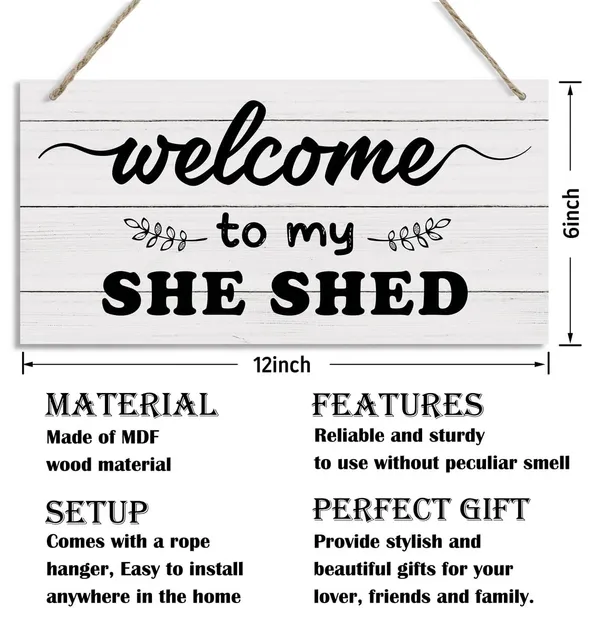 White_Welcome_Signs,_Decorative_Wood_Hanging_Wood_Plaque,_Rustic_Door_Sign,_Wall_Decor_Art,_Welcome_Door_Hanger,_Hanging_Wood_Sign,_Home_Wall_Decor_Art,_Farmhouse_Decor_|_For_Front_Door_Porch
