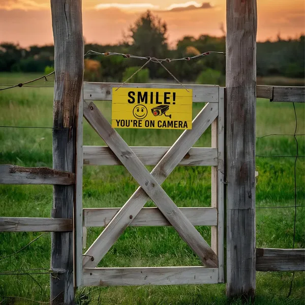 Multicolor_Warning_Signs,_You_Are_On_Camera_Sign,_Decorative_Wood_Hanging_Wood_Plaque,_Funny_Video_Surveillance_Signs_|_For_Indoor_Outdoor,_Rustic_Door_Sign,_Farmhouse_Wooden_Wall_Sign,_Home_Office_Decor