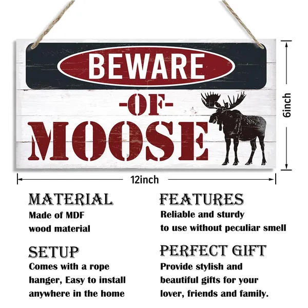 White_Warning_Signs,_Beware_Of_Moose_Sign,_Decorative_Wood_Hanging_Wood_Plaque,_Outdoor_Warning_Decorations_Signs,_Doors_Sign_|_For_Cabin_And_Lake_House,_Farmhouse_Wall_Decor,_Vintage_Cafe_Garage_Bar_Decor
