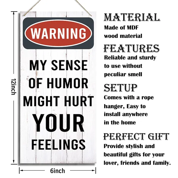 White_Warning_Signs,_My_Sense_Of_Humor_Might_Hurt_Your_Feelings_Sign,_Funny_Door_Sign,_Decorative_Wood_Hanging_Wood_Plaque,_Home_Bedroom_Decor,_Man_Cave_Bar_Decor,_Farmhouse_Wood_Wall_Decor