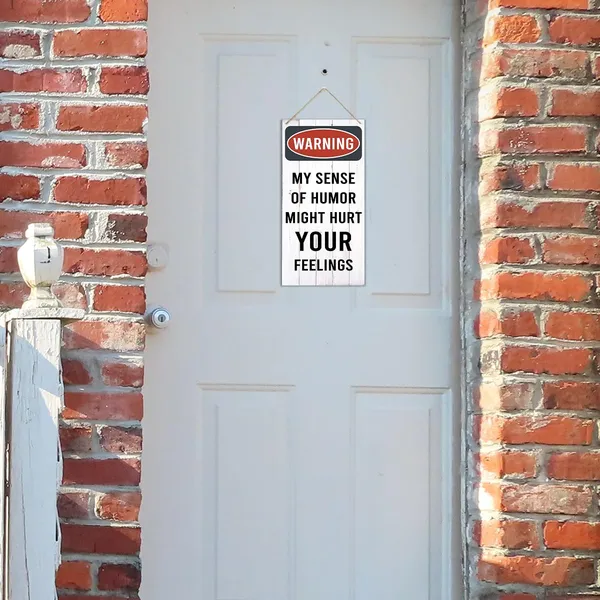 White_Warning_Signs,_My_Sense_Of_Humor_Might_Hurt_Your_Feelings_Sign,_Funny_Door_Sign,_Decorative_Wood_Hanging_Wood_Plaque,_Home_Bedroom_Decor,_Man_Cave_Bar_Decor,_Farmhouse_Wood_Wall_Decor