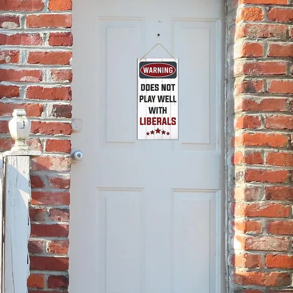 White_Warning_Signs,_Warning_Does_Not_Play_Well_With_Liberals_Sign,_Decorative_Wood_Hanging_Wood_Plaque,_Farmhouse_Wood_Sign,_Funny_Warning_Wall_Plaque,_Rustic_Home_Public_Decor,_Wall_Decor_Art