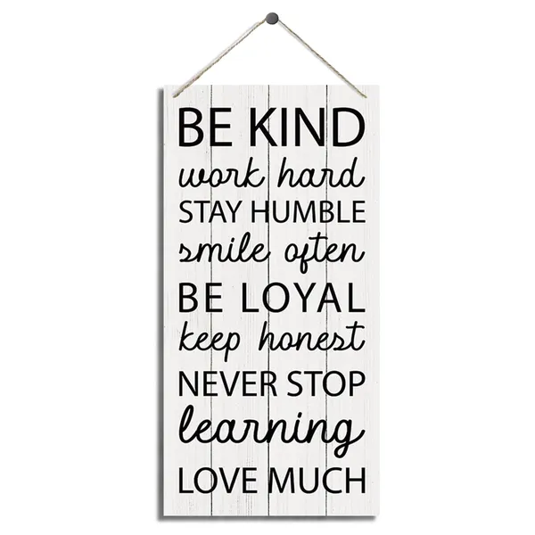 White_Be_Kind_Sign,_Inspirational_Wood_Sign,_Hanging_Printed_Wooden_Plaque_Decor,_Positive_Mindset_Wall_Decor,_Office_Wall_Sign,_Farmhouse_Home_Decor,_Motivational_Wall_Art_|_For_Study_Bedroom_Decor