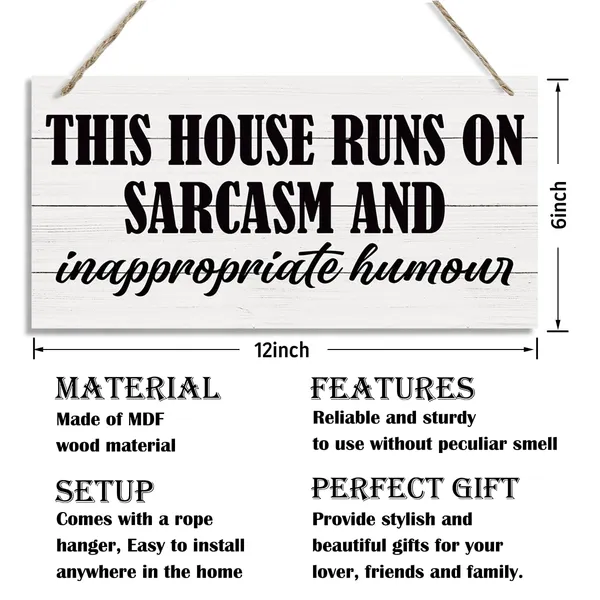 White_This_House_Runs_On_Sarcasm_And_Inappropriate_Humor_Sign,_Funny_Wood_Sign,_Hanging_Printed_Wooden_Plaque_Decor,_Rustic_Wall_Decor,_Modern_Home_Decor,_Humorous_Living_Room_Decor,_Funny_Housewarming_Gift