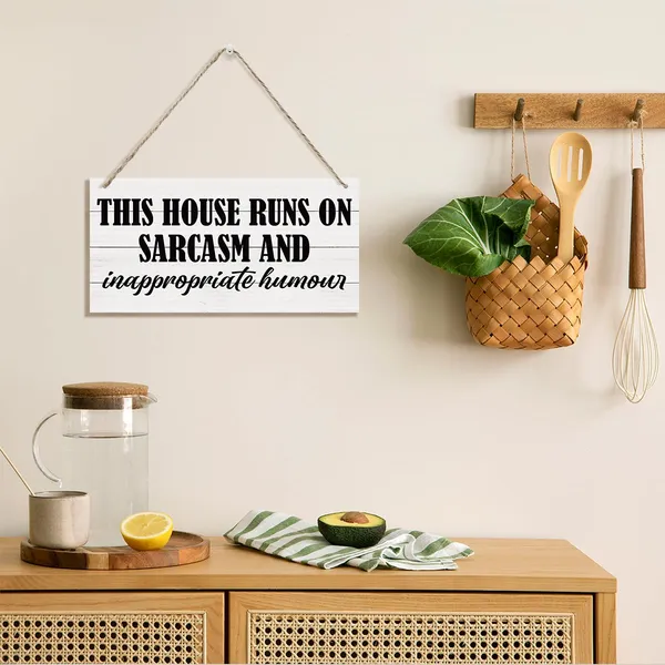 White_This_House_Runs_On_Sarcasm_And_Inappropriate_Humor_Sign,_Funny_Wood_Sign,_Hanging_Printed_Wooden_Plaque_Decor,_Rustic_Wall_Decor,_Modern_Home_Decor,_Humorous_Living_Room_Decor,_Funny_Housewarming_Gift