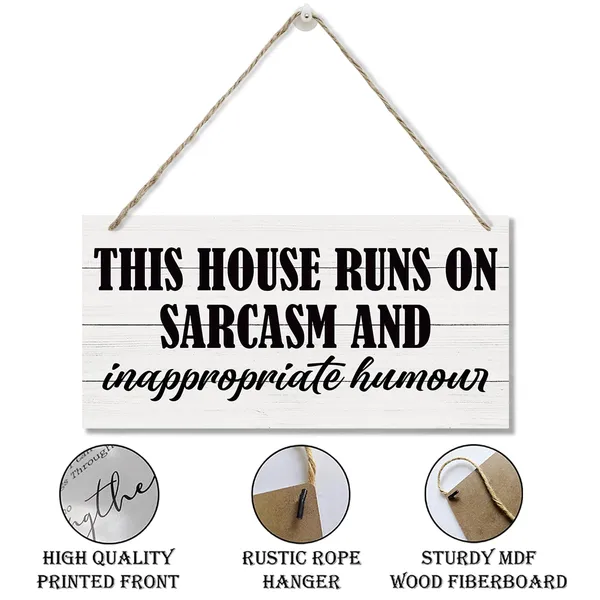 White_This_House_Runs_On_Sarcasm_And_Inappropriate_Humor_Sign,_Funny_Wood_Sign,_Hanging_Printed_Wooden_Plaque_Decor,_Rustic_Wall_Decor,_Modern_Home_Decor,_Humorous_Living_Room_Decor,_Funny_Housewarming_Gift