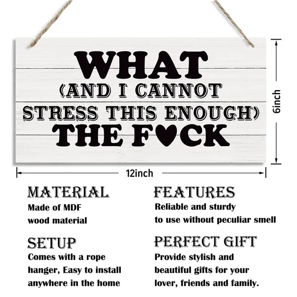 White_I_Cannot_Stress_This_Enough_Sign,_Funny_Work_Decor,_Rustic_Wood_Sign,_Hanging_Printed_Wooden_Plaque_Decor,_Home_Office_Decor,_Work_From_Home_Art,_Meeting_Room_Decor,_Decorative_Wooden_Wall_Sign