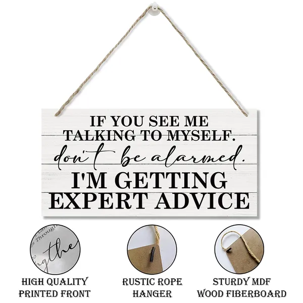 White_I_Am_Getting_Expert_Advice_Sign,_Funny_Wood_Sign,_Hanging_Printed_Wooden_Plaque_Decor,_Office_Door_Sign,_Home_Wall_Decor,_Door_Hanger_|_For_Home_Office,_Room_Decor,_Farmhouse_Decor_|_For_Wall