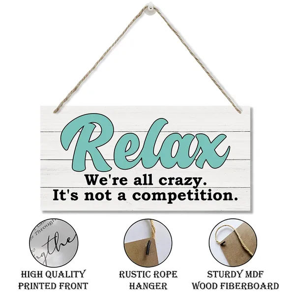 White_Relax_Sign,_Inspirational_Wood_Sign,_Hanging_Printed_Wooden_Plaque_Decor,_Farmhouse_Decor_|_For_Wall,_Funny_Decor_Sign,_Home_Decoration_|_For_Indoor_Outdoor,_Office_Wall_Art,_Rustic_Door_Sign