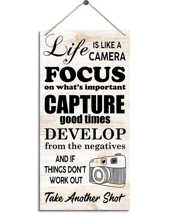 White_Inspirational_Wood_Signs,_Decorative_Wood_Hanging_Wood_Plaque,_Rustic_Door_Sign,_Wall_Decor_Art,_Home_Hanging_Decor_Sign,_Farmhouse_Decor,_Gift_|_For_Family_And_Friends,_Cheer_Up_Gift