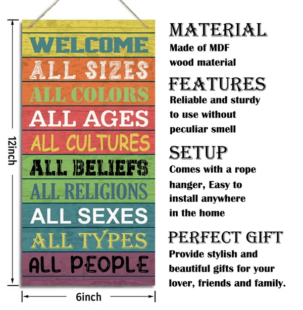 White_Welcome_Signs,_Decorative_Wood_Hanging_Wood_Plaque,_Rustic_Door_Hanger,_Wall_Decor_Art,_Home_Hanging_Decor_Sign,_Front_Door_Decor,_Hanging_Welcome_Sign_|_For_Farmhouse_Porch,_Office_Welcome_Sign