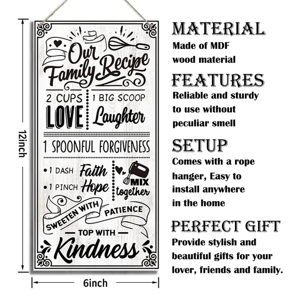 Multicolor_Our_Family_Recipe_Sign,_Funny_Kitchen_Rules_Sign,_Home_Kitchen_Decor,_Decorative_Wood_Hanging_Wood_Plaque,_Positive_Wall_Decor,_Funny_Cooking_Sign,_Kitchen_Wall_Art,_Farmhouse_Kitchen_Sign