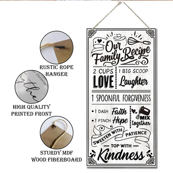 Multicolor_Our_Family_Recipe_Sign,_Funny_Kitchen_Rules_Sign,_Home_Kitchen_Decor,_Decorative_Wood_Hanging_Wood_Plaque,_Positive_Wall_Decor,_Funny_Cooking_Sign,_Kitchen_Wall_Art,_Farmhouse_Kitchen_Sign