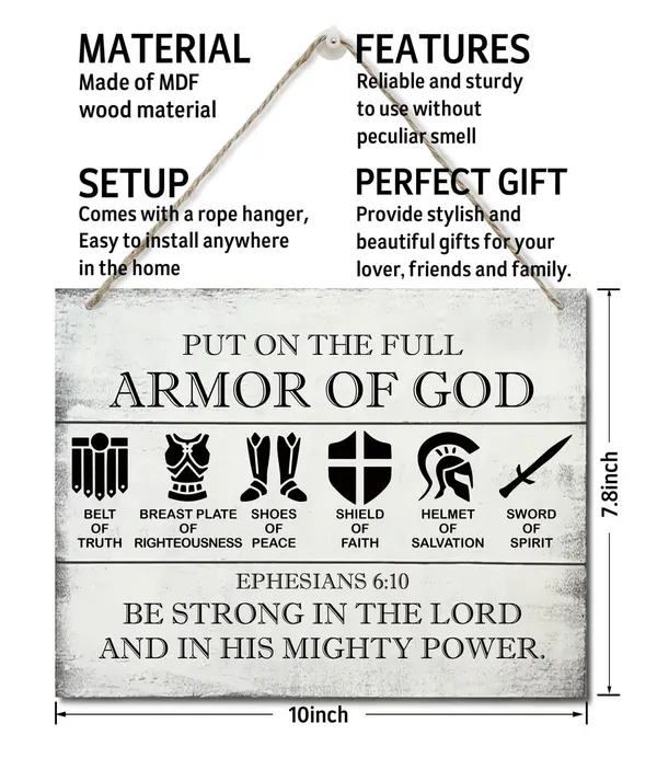 Brown_Printed_Wood_Plaque_Sign_Wall_Hanging,_Put_On_The_Full_Armor_Of_God_Quote_Scripture_Rustic_Hanging_Wall_Plaque_Wood_Signs,_Ephesians_6:10_Christian_Sign