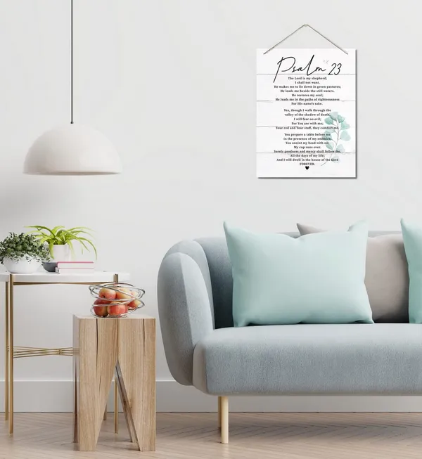 White_Psalms_23_Inspirational_Quote_Decor_Sign,_The_Lord_Is_My_Shepherd_Sign,_Scripture_Signs_|_For_Home_Or_Office_Decor,_Hanging_Printed_Wall_Plaque_Wood_Signs,_Christian_Family_Home_Decor_Saying_10X7.8Inch
