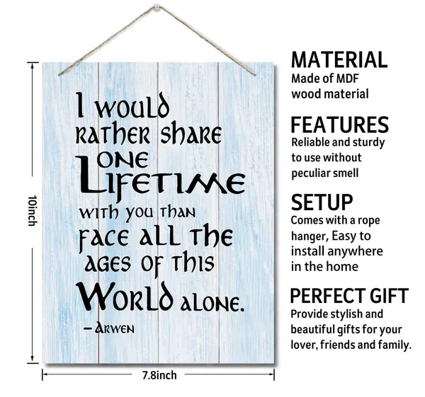 White_Inspirational_Wood_Art_Signs,_I_Would_Rather_Share_One_Lifetime_Wall_Art_Sign,_Hanging_Printed_Wall_Plaque_Wood_Signs,_Motivational_Quote_Arwen_Decor,_Gift_|_For_Home_And_Office_Decor_10_X_7.8_Inch