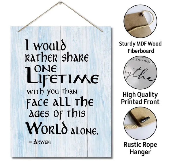 White_Inspirational_Wood_Art_Signs,_I_Would_Rather_Share_One_Lifetime_Wall_Art_Sign,_Hanging_Printed_Wall_Plaque_Wood_Signs,_Motivational_Quote_Arwen_Decor,_Gift_|_For_Home_And_Office_Decor_10_X_7.8_Inch