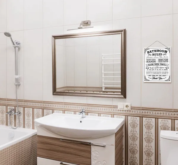 White_Bathroom_Rules_Decor_Sign,_Funny_Rustic_Bathroom_Rules_Prints_Signs,_Bathroom_Laundry_Room_Decor,_Hanging_Printed_Wall_Plaque_Wood_Signs,_Rustic_Farmhouse_Decorations_|_For_The_Bathroom_10X7.8Inch