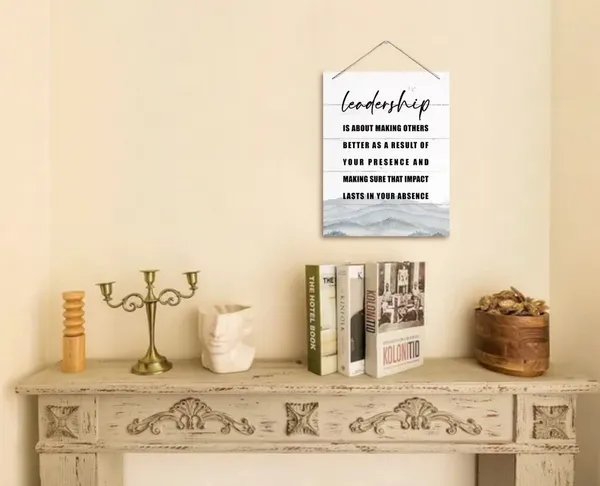 White_Leadership_Inspirational_Quote_Decor_Sign,_Hanging_Printed_Wall_Plaque_Wood_Signs,_Leader_Home_Office_Decor,_Office_Decor,_Office_Wall_Art,_Dorm_Decor,_Gift_|_For_Leader_Boss_Teacher_10X7.8Inch