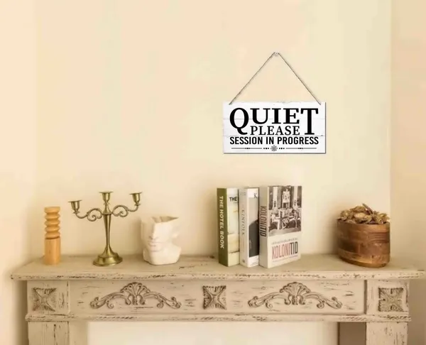 White_Hanging_Please_Do_Not_Disturb_Wood_Signs,_Session_In_Progress_Sign,_Hanging_Printed_Wall_Plaque_Wood_Signs,_Hanging_Door_Wood_Sign_Decor,_Door_Sign_|_For_Home,_Office,_Salon,_Or_Commerical_12X6_Inch