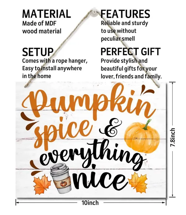 White_Pumpkin_Spice_And_Everything_Nice_Wooden_Wall_Art_Signs,_Hanging_Printed_Wall_Plaque_Wood_Signs,_Fall_Wood_Sign,_Autumn_Pumpkin_Plaque_Sign,_Rustic_Farmhouse_Decor_Gift,_Thanksgiving_Gift_10_X_7.8_In