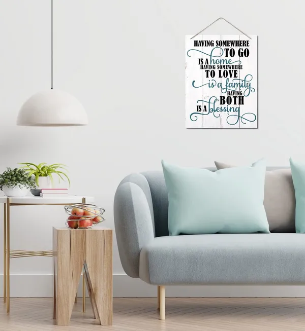 White_Printed_Wood_Plaque_Sign_Wall_Hanging,_Home_Wall_Decor_Having_Somewhere_To_Go_Rustic_Hanging_Wall_Plaque_Wood_Signs,_Housewarming_Gifts,_Blessed_Family_Sign