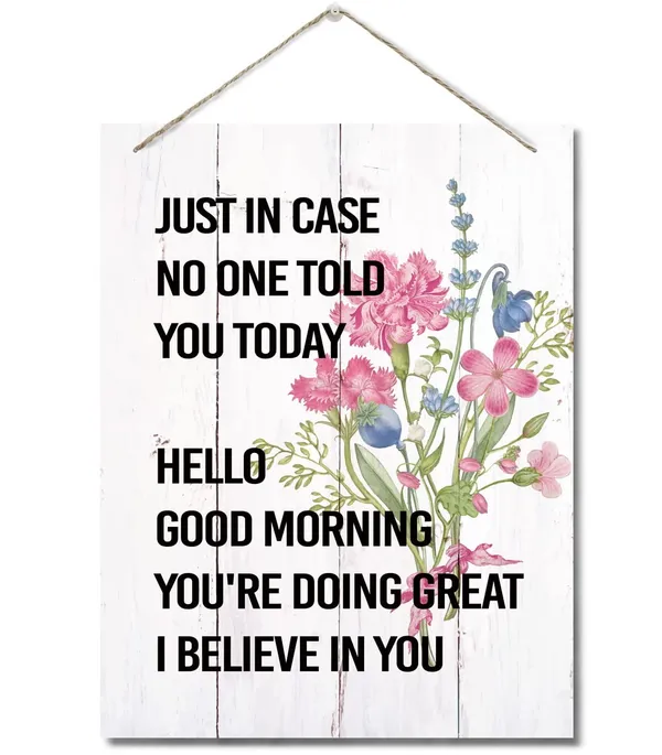 Multicolor_Inspirational_Wood_Art_Signs,_Office_Wall_Art_Sign,_Hanging_Printed_Wall_Plaque_Wood_Signs,_Hello_Good_Morning_Motivational_Decor,_Gift_|_For_Men_And_Women_Home,_School_&_Office_10_X_7.8_Inch