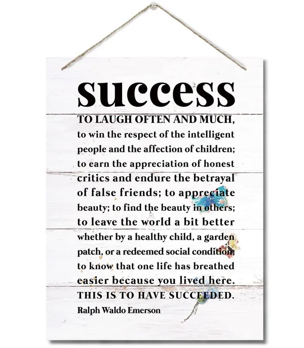 Multicolor_Inspirational_Wood_Art_Signs,_Ralph_Waldo_Emerson_Wall_Art_Sign,_Hanging_Printed_Wall_Plaque_Wood_Signs,_Motivational_|_For_The_Home_Decor,_Inspirational_Gift_|_For_Home_And_Office_10_X_7.8_Inch