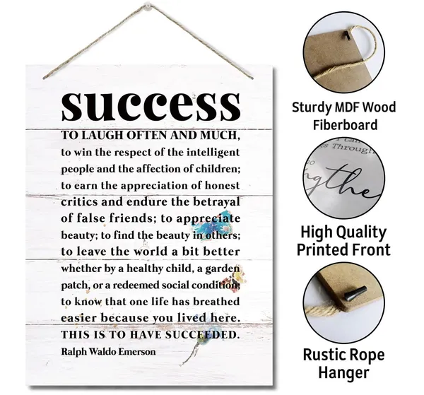 Multicolor_Inspirational_Wood_Art_Signs,_Ralph_Waldo_Emerson_Wall_Art_Sign,_Hanging_Printed_Wall_Plaque_Wood_Signs,_Motivational_|_For_The_Home_Decor,_Inspirational_Gift_|_For_Home_And_Office_10_X_7.8_Inch