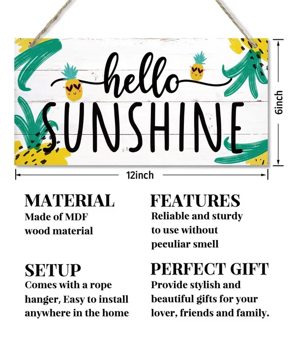 White_Hello_Sunshine_Pineapple_Sign_Decor,_Hanging_Wood_Sign_Home_Decorative,_Printed_Wood_Wall_Art_Sign,_Rustic_Welcome_Sign_Farmhouse,_Summer_Home_Decor,_Kitchen_Dining_Room_Front_Door_Wall_Decoration