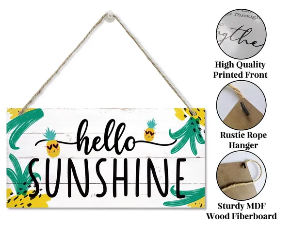 White_Hello_Sunshine_Pineapple_Sign_Decor,_Hanging_Wood_Sign_Home_Decorative,_Printed_Wood_Wall_Art_Sign,_Rustic_Welcome_Sign_Farmhouse,_Summer_Home_Decor,_Kitchen_Dining_Room_Front_Door_Wall_Decoration