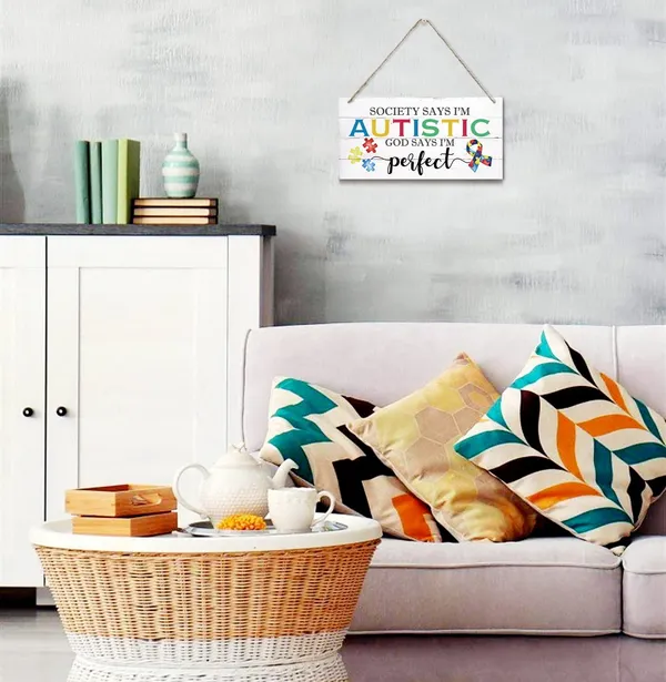 White_Autism_Decor_Sign,_Society_Says_I'M_Autistic_God_Says_I'M_Perfect,_Hanging_Wood_Sign_Home_Decorative,_Printed_Wood_Wall_Art_Sign,_Motivational_Autism_Sign,_Autism_Awareness_Wall_Decor_12_*_6Inch