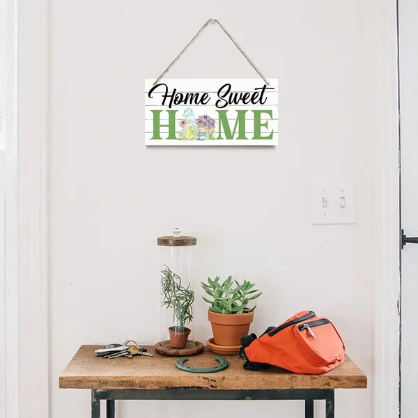 White_Spring_Decoration,_Home_Sweet_Home_Sign,_Hanging_Wood_Sign_Home_Decorative,_Spring_Summer_Welcome_Signs,_Welcome_Home_Door_Hanger_Indoor_Outdoor,_Rustic_Wall_Decor,_Home_Decor_|_For_Front_Door_Porch