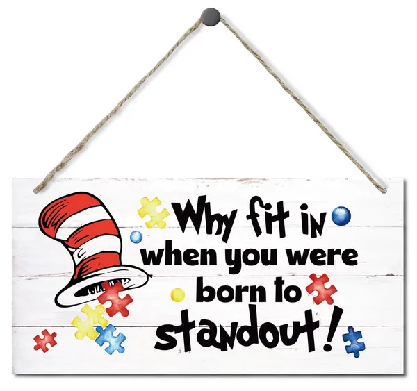 White_Why_Fit_In_When_You_Were_Born_To_Stand_Out_Decor_Sign,_Hanging_Wood_Sign_Home_Decorative,_Printed_Wood_Wall_Art_Sign,_Colorful_Wall_Decor,_Autism_Classroom_Decoration,_Motivational_Gift_12_*_6Inch