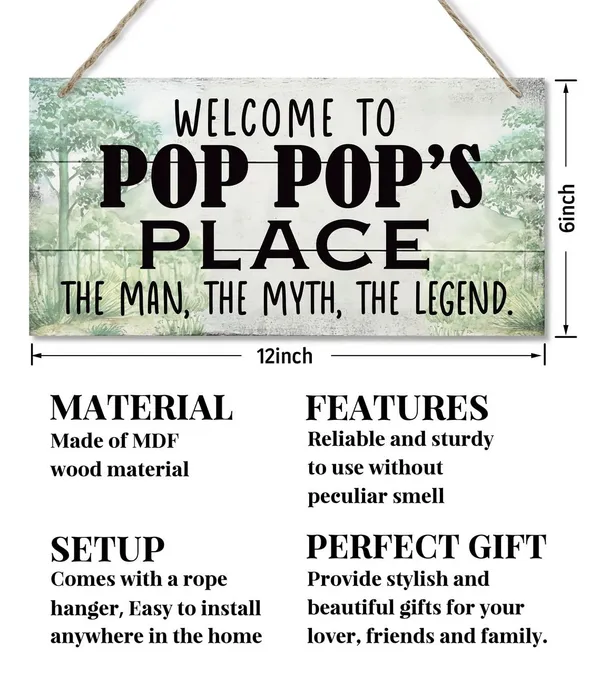 White_Vintage_Style_Sign,_Welcome_To_Pop_Pop'S_Place_The_Man,_The_Myth,_The_Legend._Hanging_Wood_Sign_Home_Decorative,_Printed_Wood_Wall_Art_Sign,_Fathers_Day_Gift_|_For_Grandpa_12X6_Inch