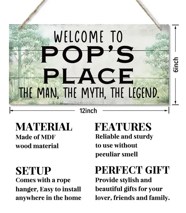 White_Vintage_Style_Sign,_Welcome_To_Pop'S_Place_The_Man,_The_Myth,_The_Legend._Hanging_Wood_Sign_Home_Decorative,_Printed_Wood_Wall_Art_Sign,_Fathers_Day_Gift_|_For_Grandpa_12X6_Inch