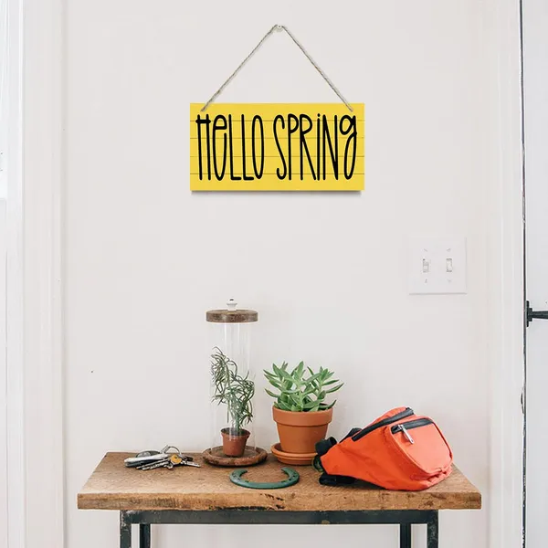 White_Spring_Decoration,_Hanging_Wood_Sign_Home_Decorative,_Rustic_Wood_Decor,_Farmhouse_Home_Decor_|_For_Front_Door_Porch_Entryway,_Farmhouse_Wall_Hanging_Plaque,_Hello_Spring_Hanging_Sign