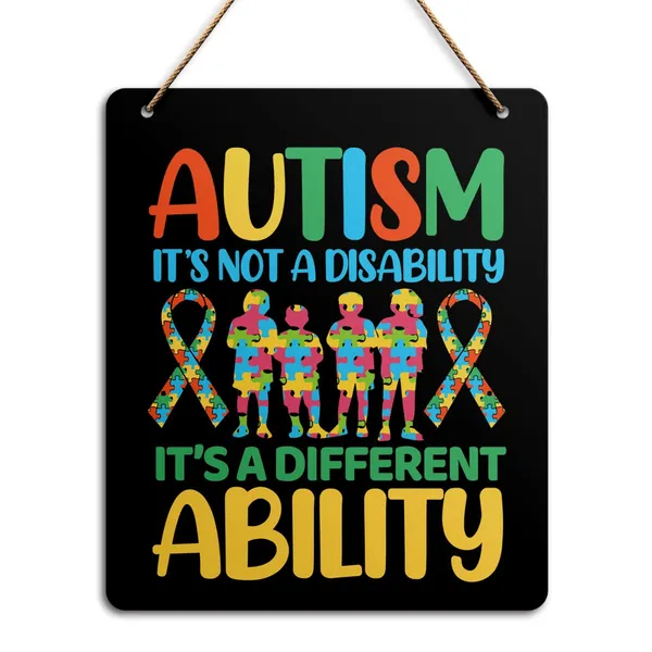 Multicolor_Autism_Awareness_Wall_Door_Sign,_Autism_Is_A_Different_Ability,_Inspirational_Autism_Sign_Nursery_Classroom_Baby_Kids_Bedroom_Wood_Hanging_Wall_Decor_Sign_Plaque,_Motivational_Gifts_|_For_Autism_Child
